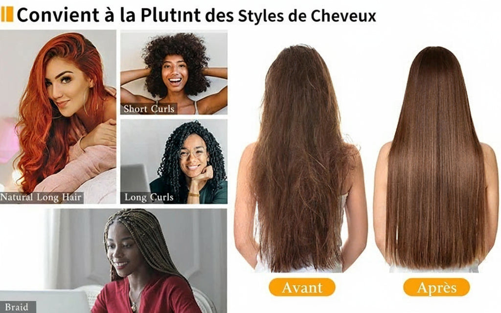 Femme portant bonnet de nuit en soie – cheveux bouclés protégés convient a tout type de cheveux 