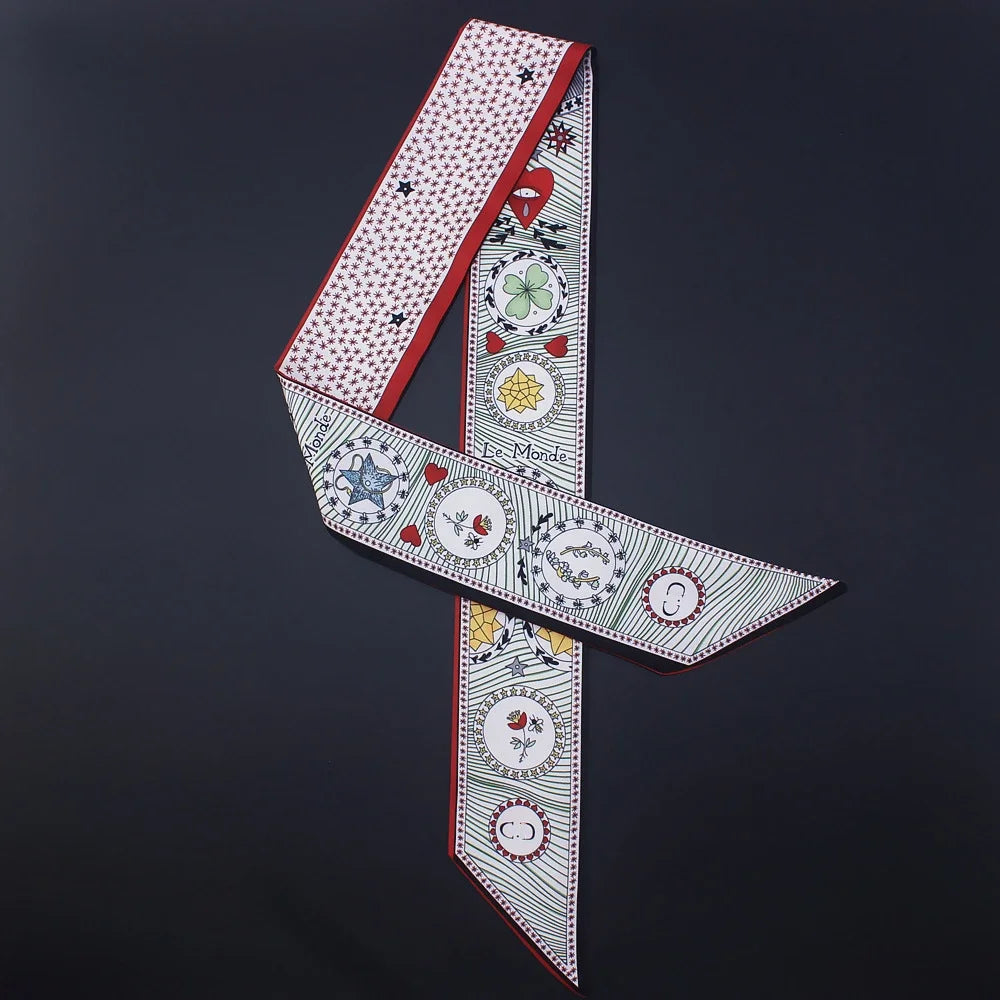 Foulard en soie l'accessoire beauté indispensable