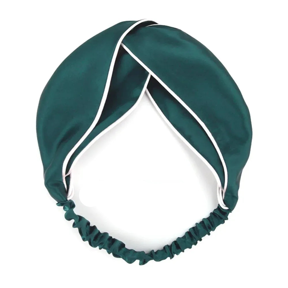 Bandeau en soie large-Rétro