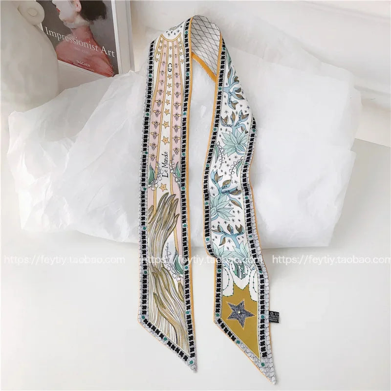 Foulard en soie l'accessoire beauté indispensable