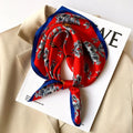 Carré en soie- Foulard élégant