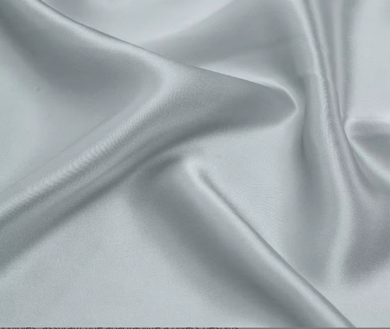 Drap plat en soie de mûrier – durabilité et longévité blanc 