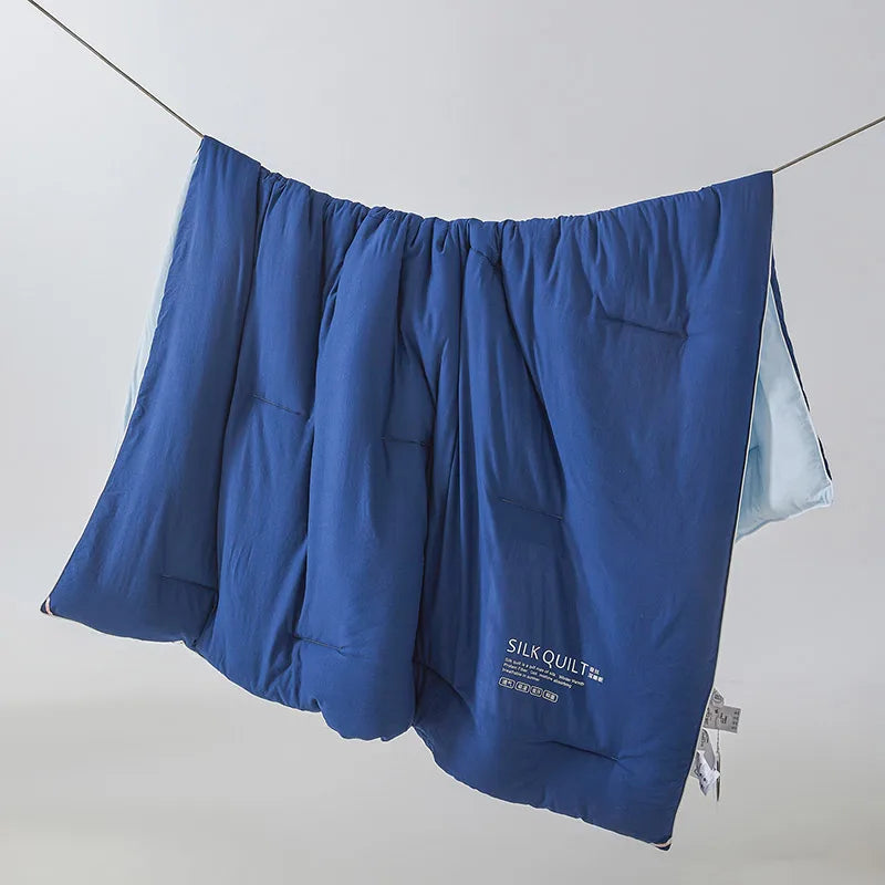 Conseils d’entretien pour couette en soie de mûrier bleu