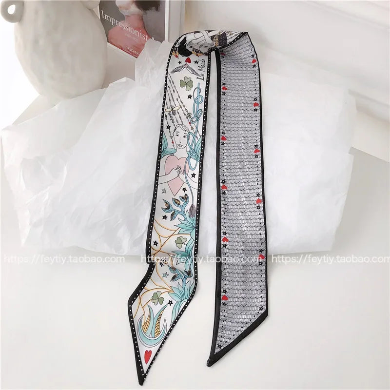 Foulard en soie l'accessoire beauté indispensable