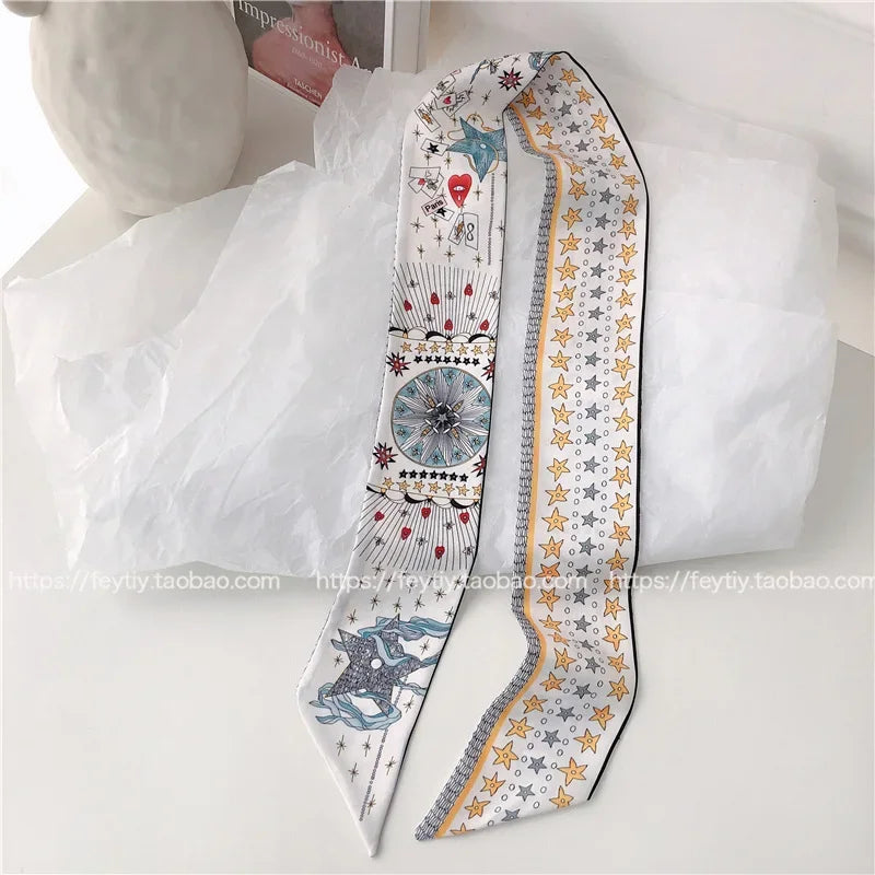 Foulard en soie l'accessoire beauté indispensable