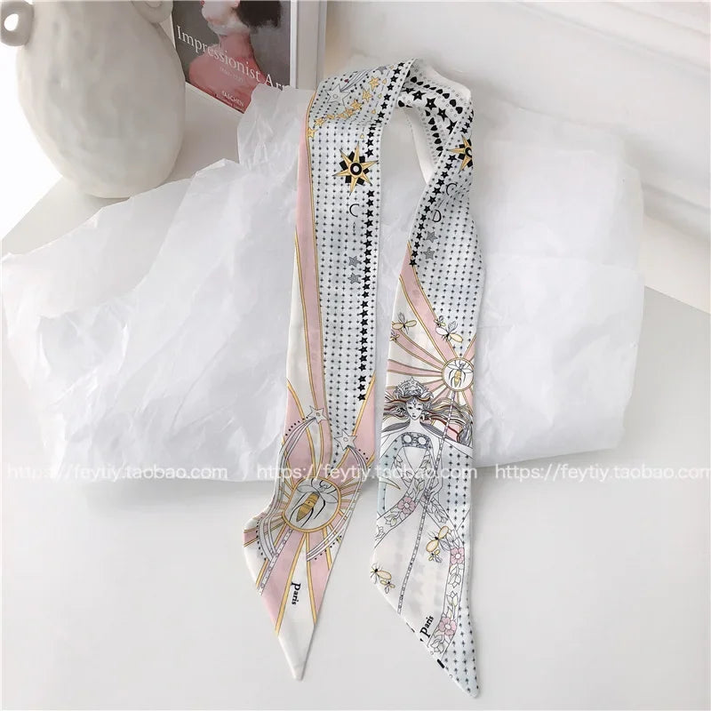 Foulard en soie l'accessoire beauté indispensable