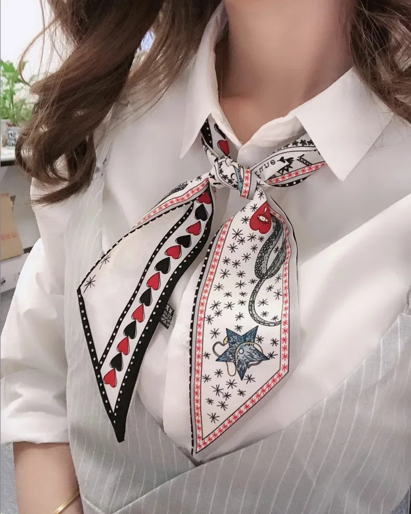 Foulard en soie l'accessoire beauté indispensable
