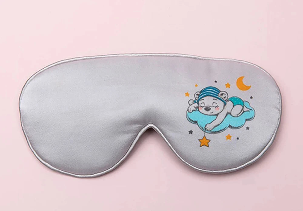 Masque de sommeil en soie Enfant