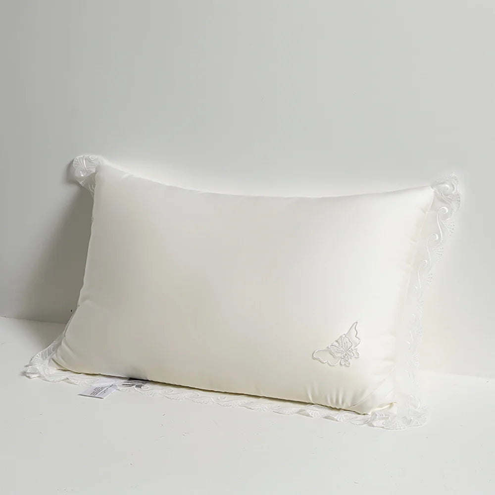 Oreiller en soie naturelle 100 % de mûrier – design 3D Box