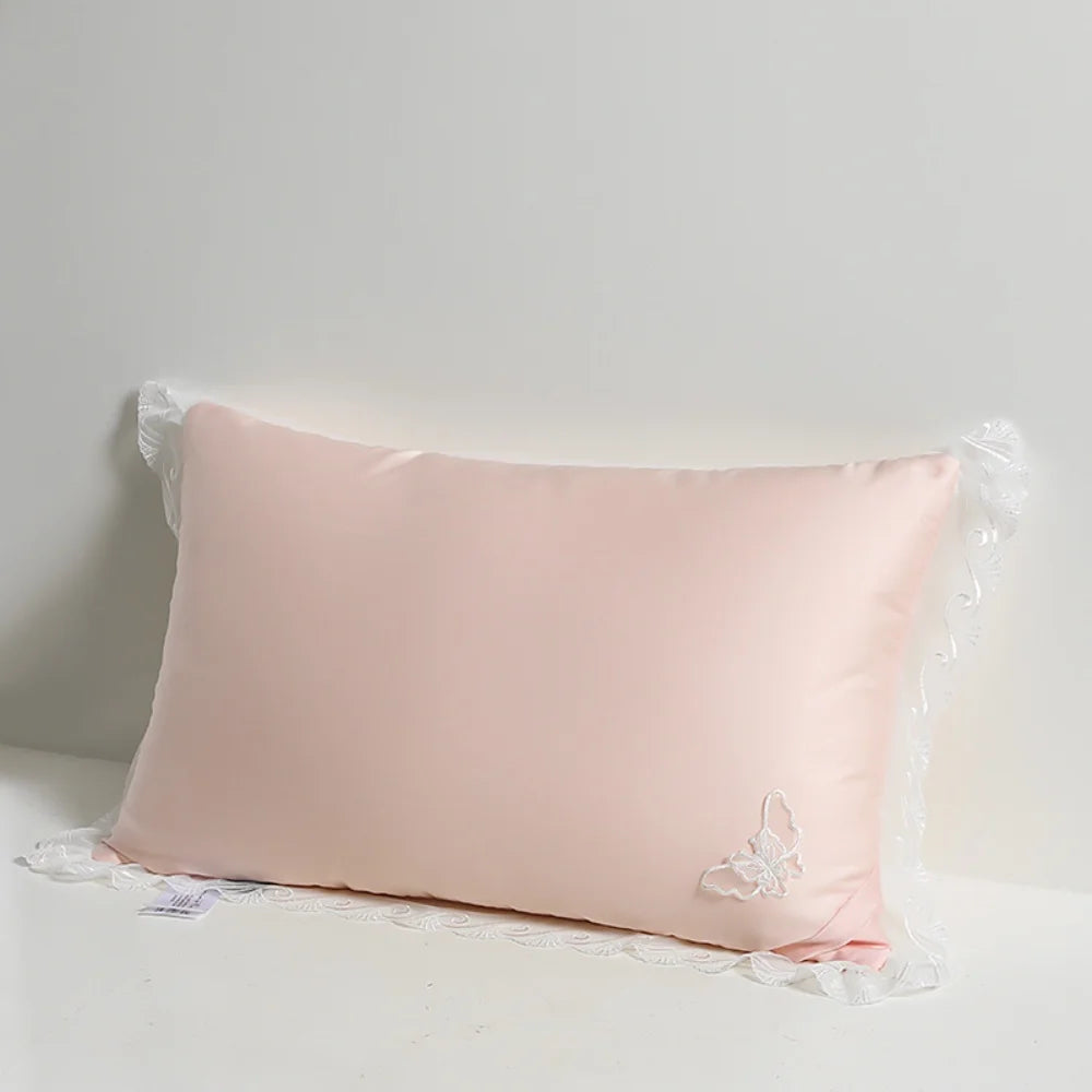 Oreiller en soie – bénéfices peau lisse au réveil