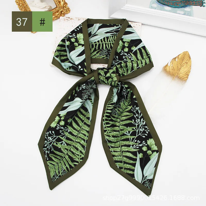 Foulard en soie accessoire beauté Gamme Zèbre