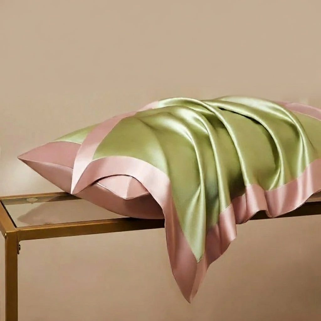 taie d'oreiller 40 MOMME EN SOIE ESSENCE ET SOIE haute gamme 