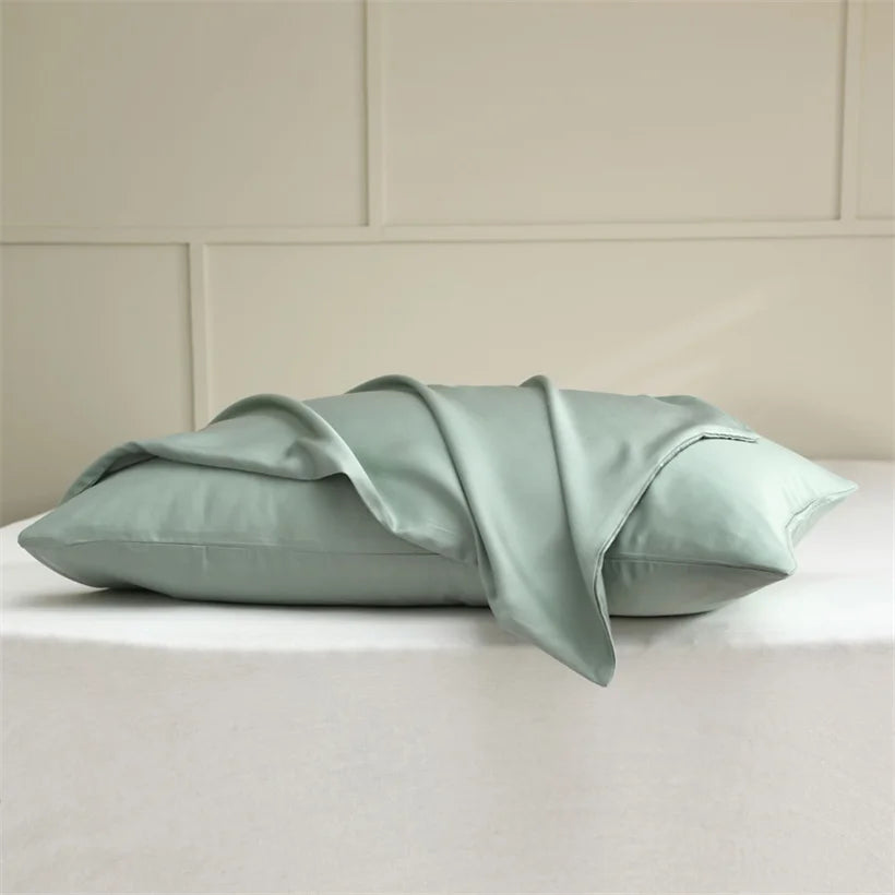 Collection de taies d’oreiller en soie de mûrier, différentes couleurs disponibles, luxe et confort