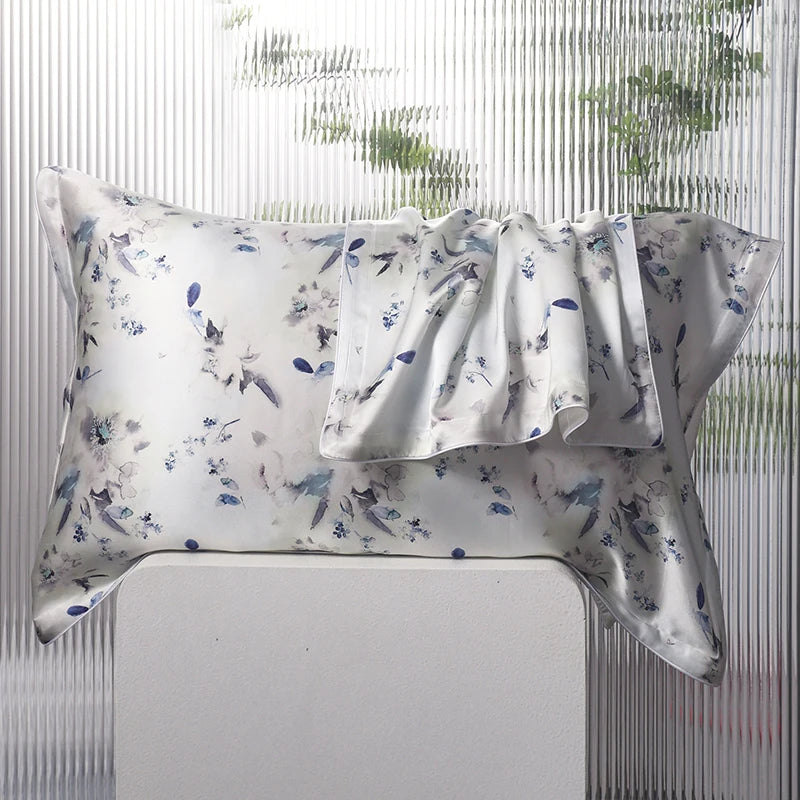 Tête d’oreiller en soie Essence et soie Taie d’oreiller, luxe premium Hotel de la soie de mûrier pure